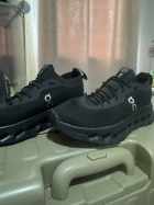 On Running On x Loewe Cloudtilt "All Black", left photo